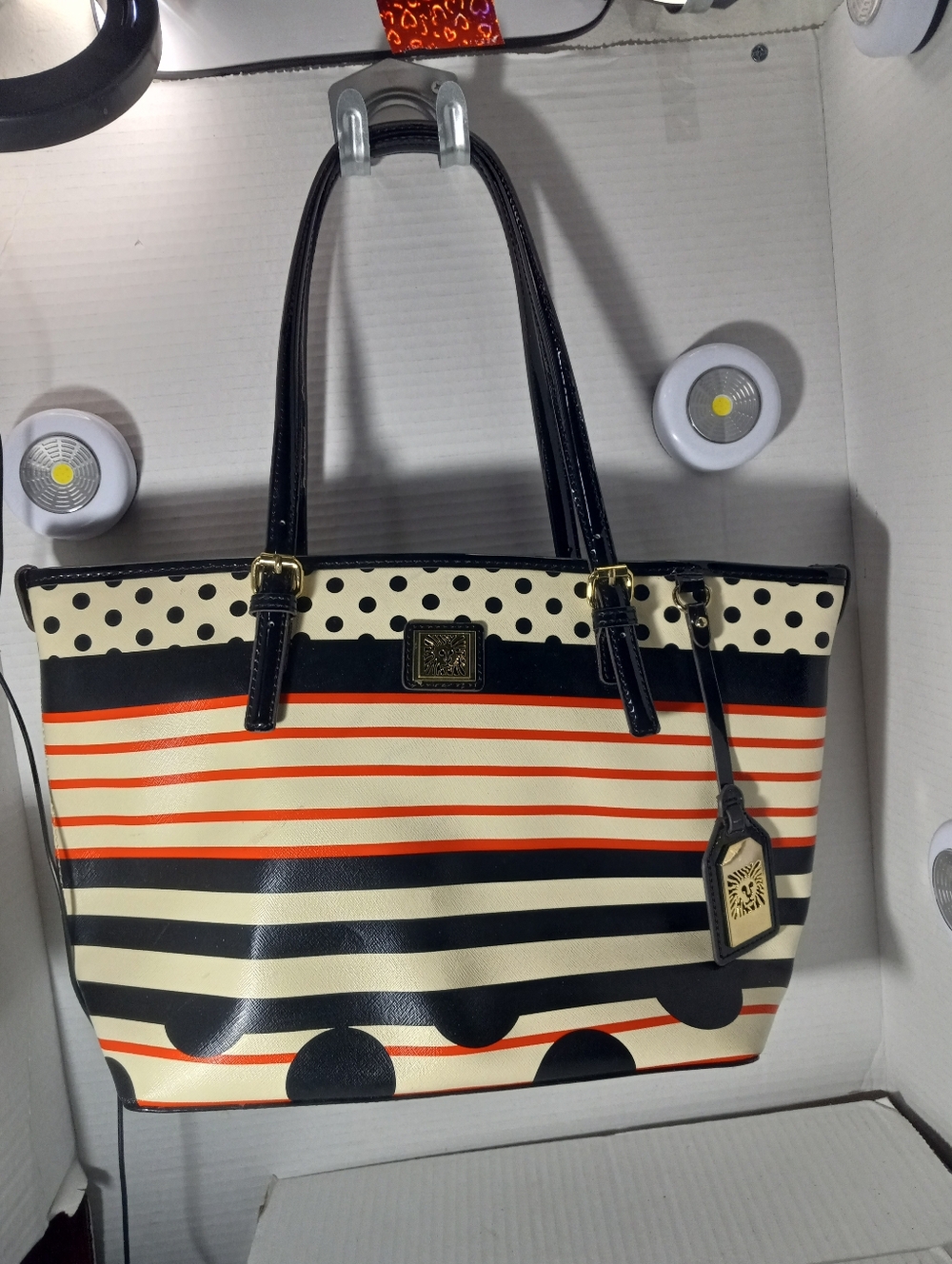 BUNDLE of 3 Anne Klein Sophisticated Totes Elegant Shoulder Bag Purse Versatile